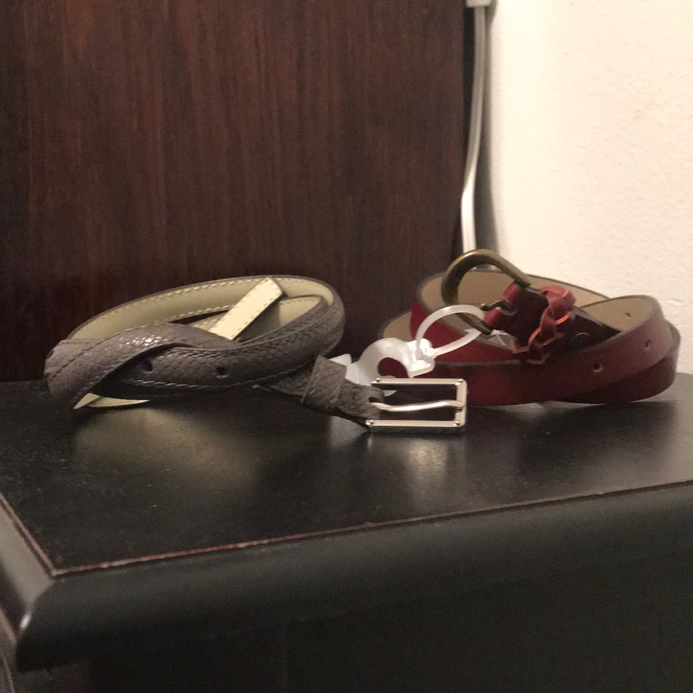 SOLD: 2 Old Navy Belts M/L